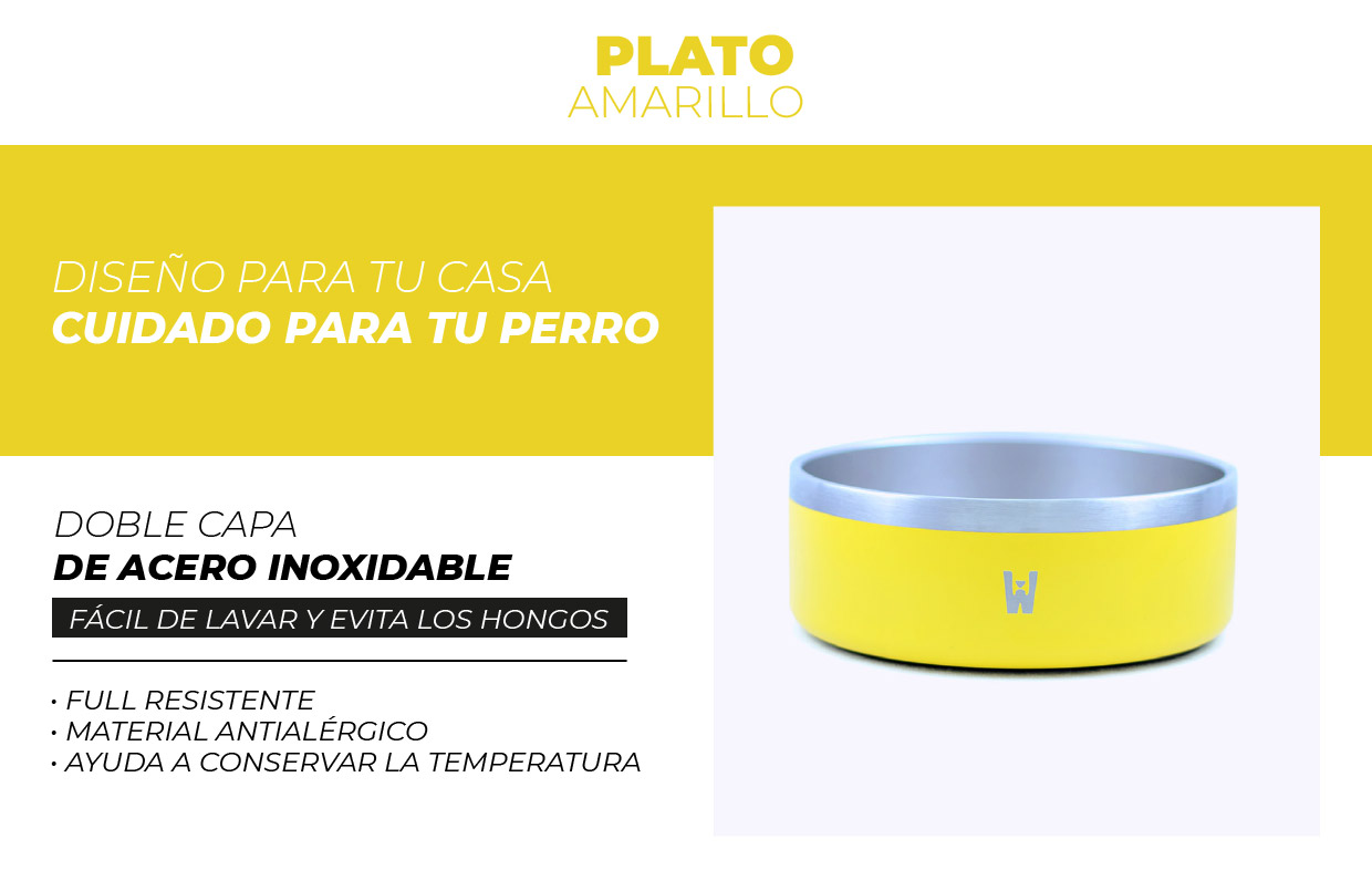 Ficha Plato Amarillo Wauke