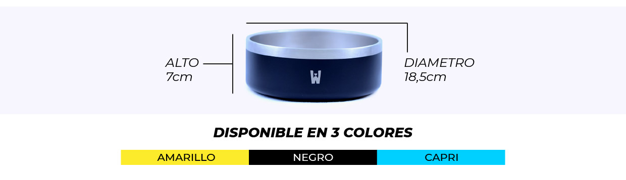 Ficha Plato Negro Wauke