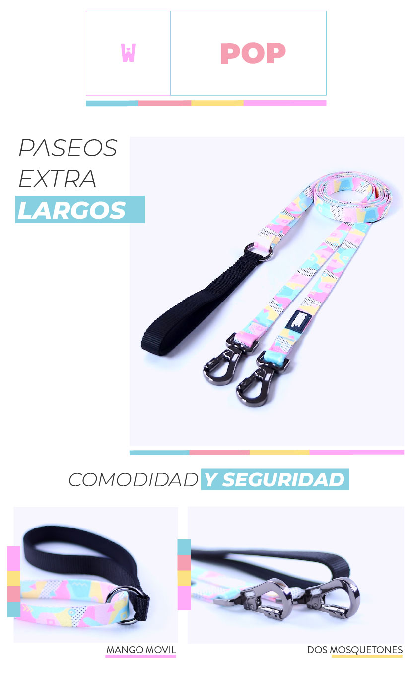 Ficha Pop Correa Larga 3 metros Wauke
